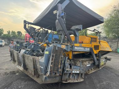 Máy rải Blaw-Knox PF5510, bánh sắt, Nước SX: USA, bàn là 6m.