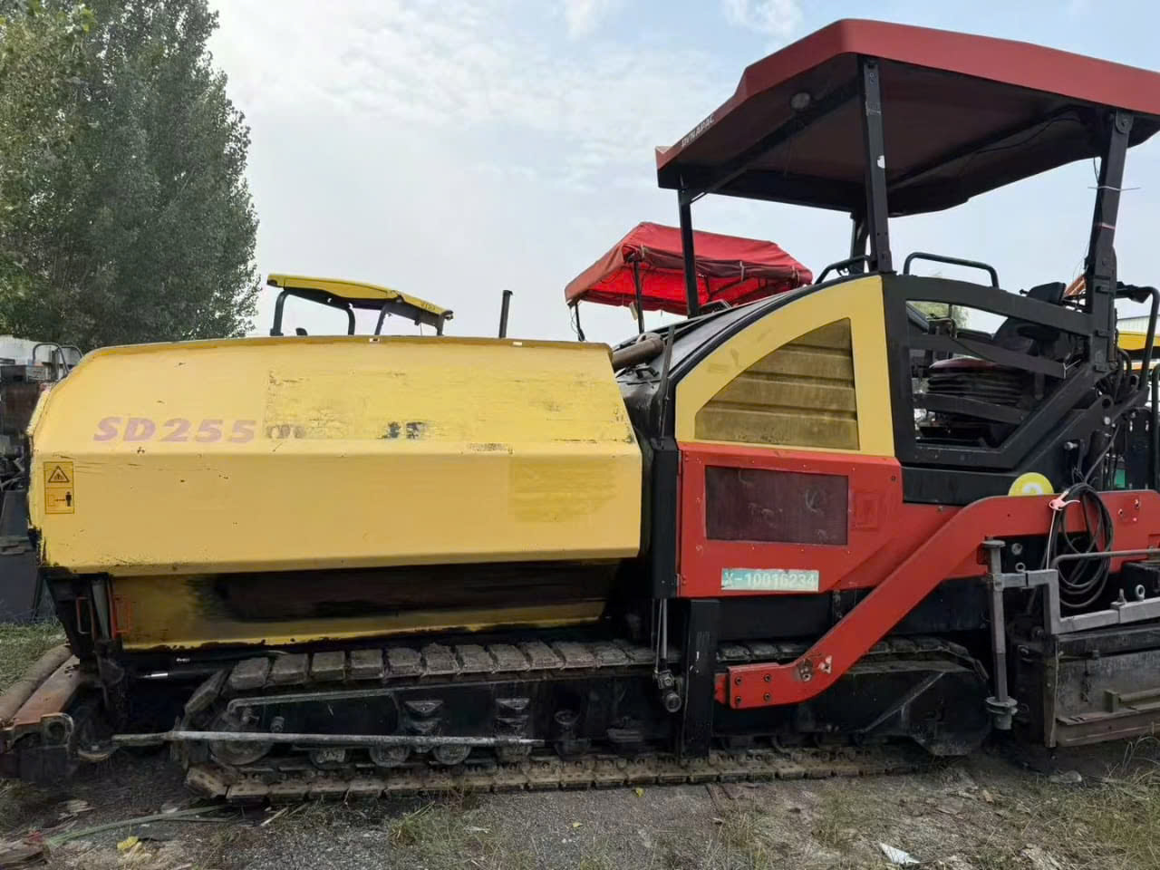Máy rãi Dynapac SD2530CS, SX 2013, bàn là 6-9m.